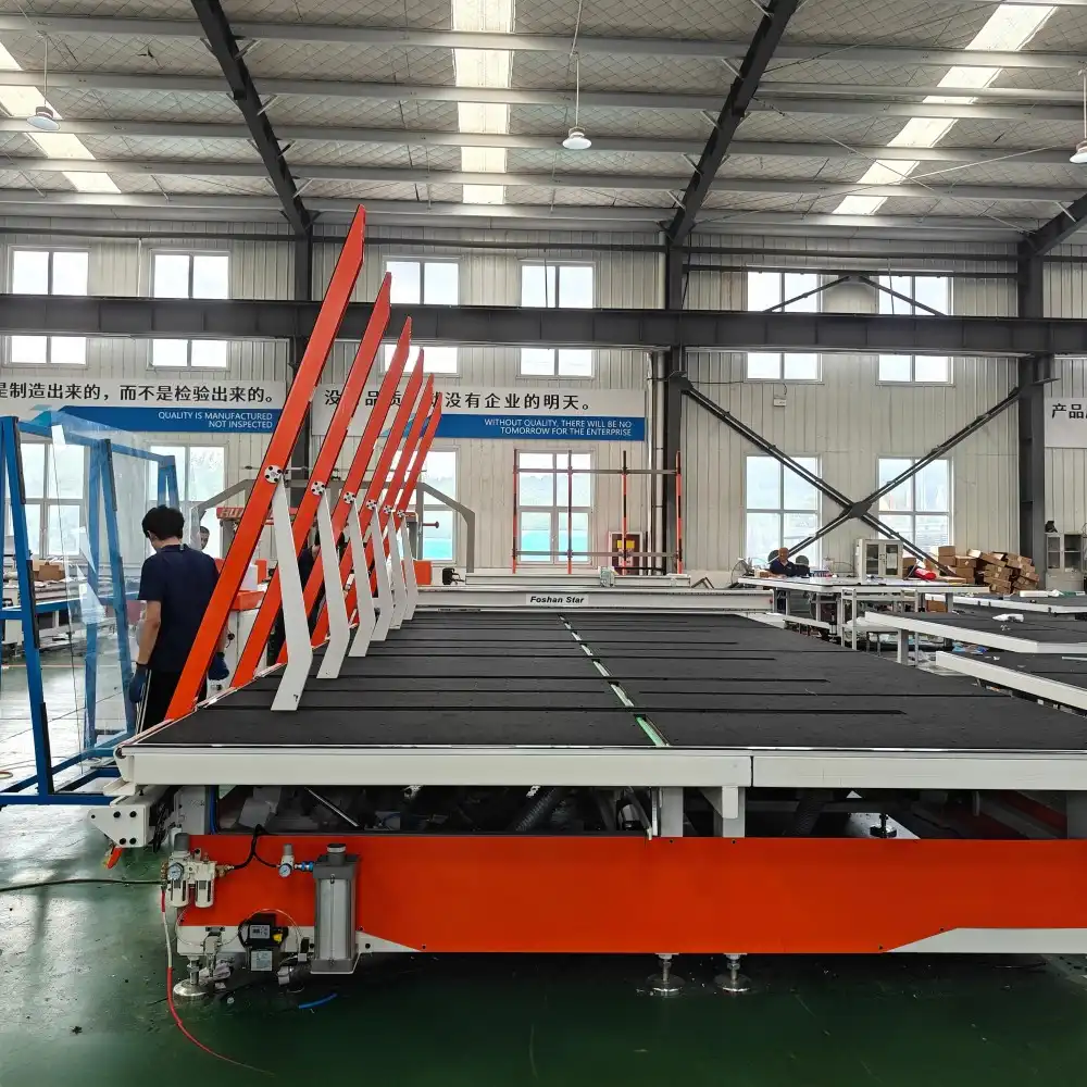 Cost factors for auto glass cutting line machines